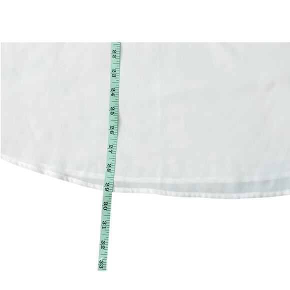 Express White Sleeveless 1/2 Zip Collared Blouse Womens Size XL - Picture 6 of 7